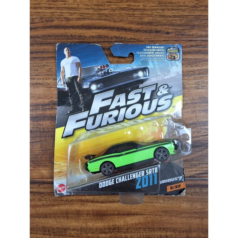 FAST & FURIOUS FILMAKERS Mattel Series Lot of 5 Roadrunner Chargers Challenger